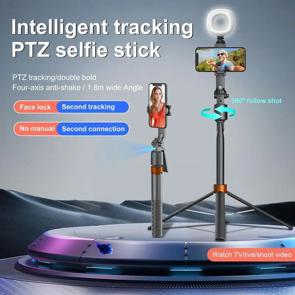 Smart Selfie Tripod with Light